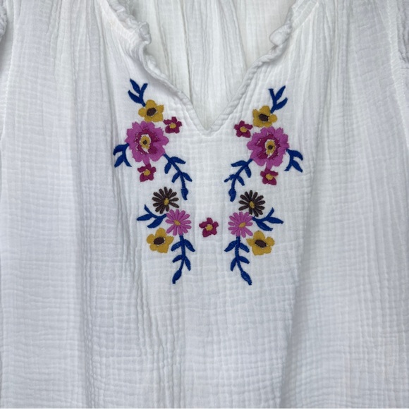 Mason & Belle Jessamine Embroidered shirt size 1X - Picture 3 of 9